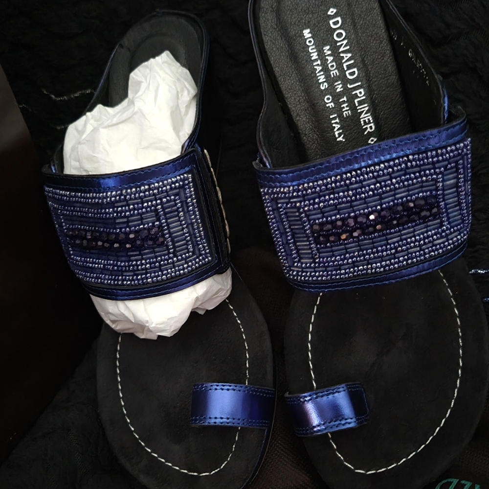 Donald J Pliner Wedge Sandals